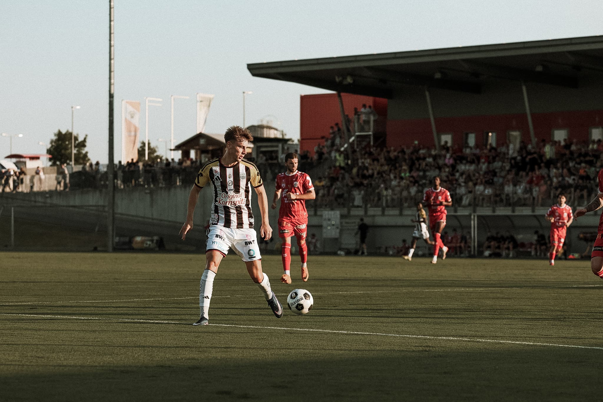 Testspiel-Action in Wels