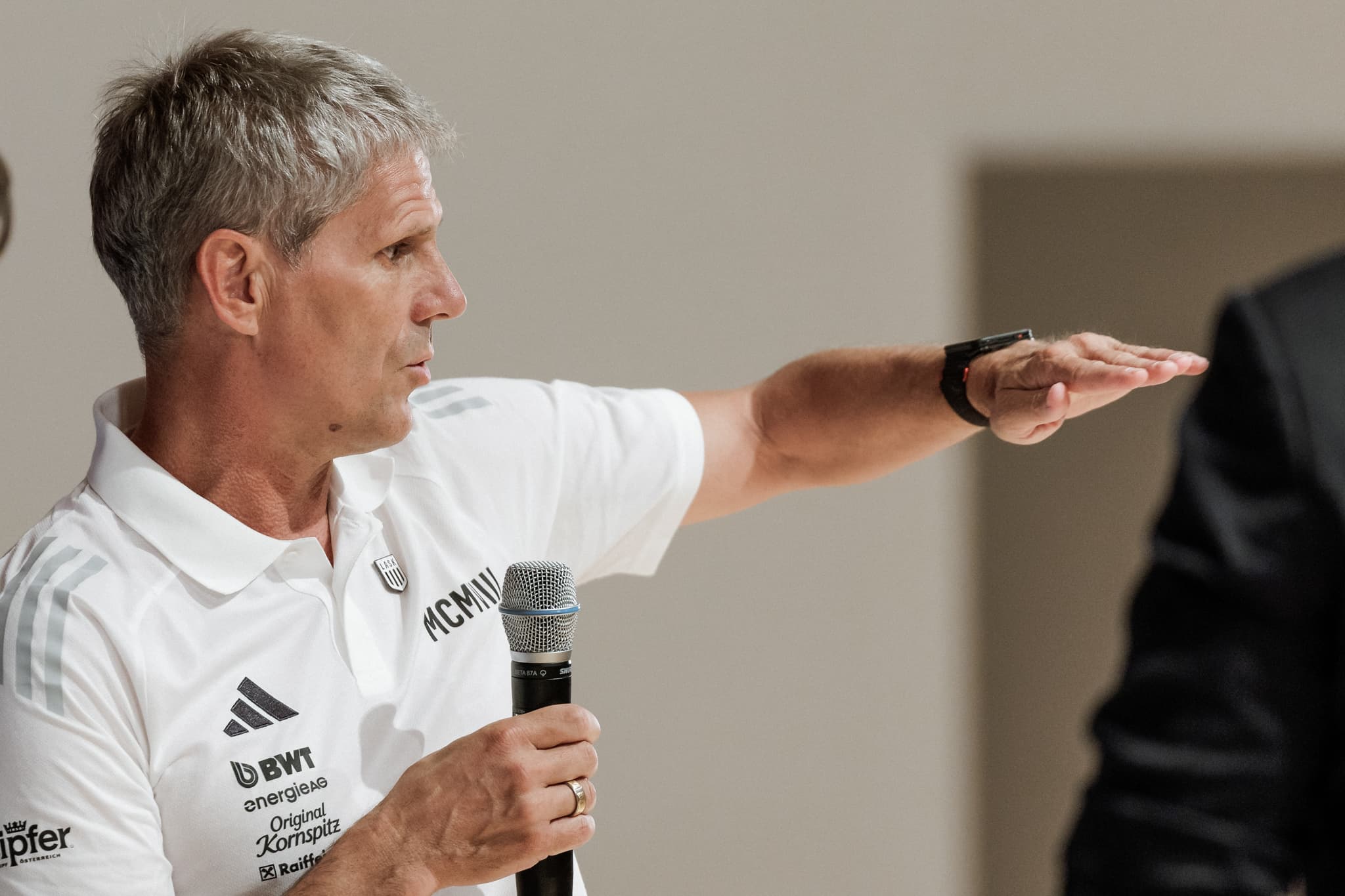 Pressekonferenz nach LASK - SV Ried