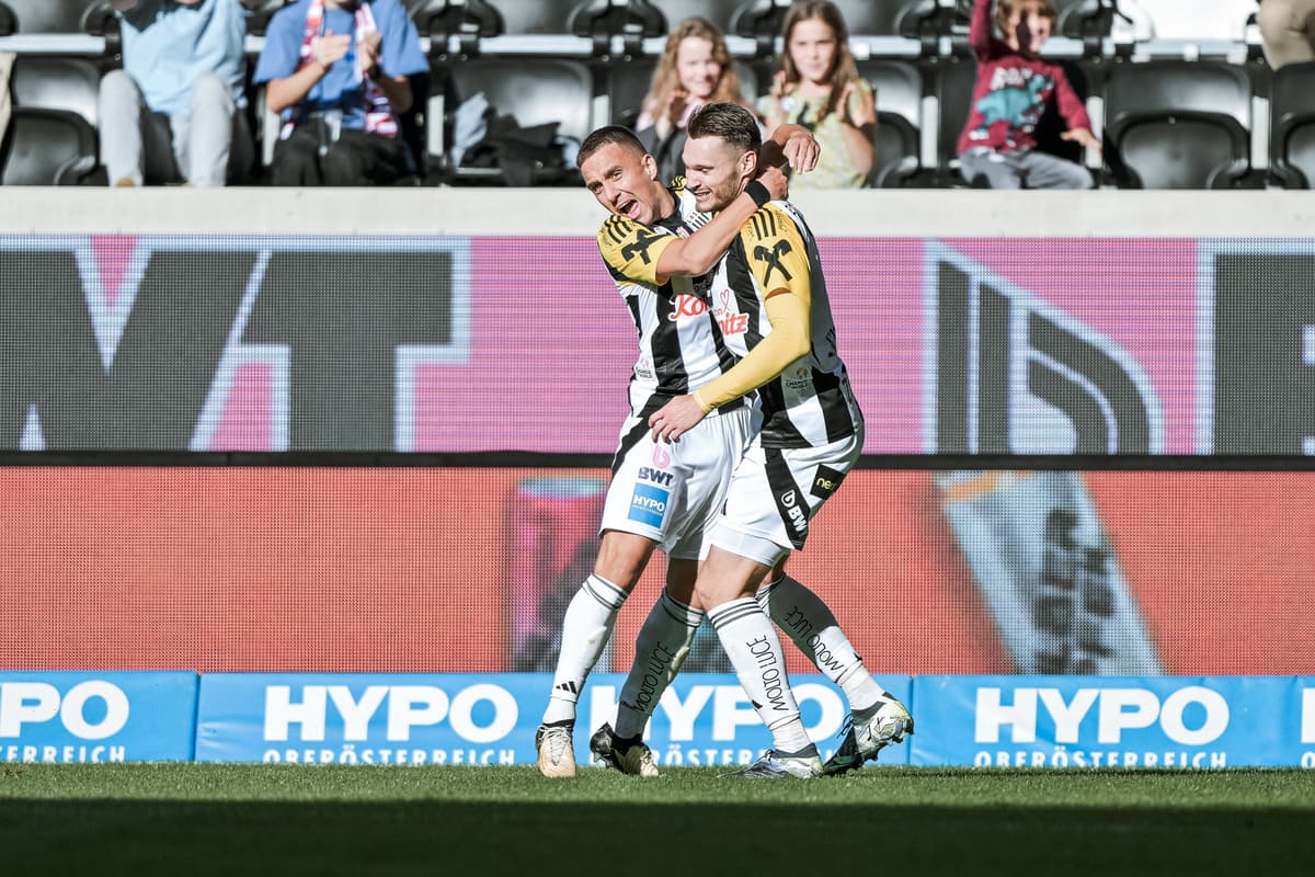 LASK bejubelt deutlichen Heimsieg gegen Klagenfurt